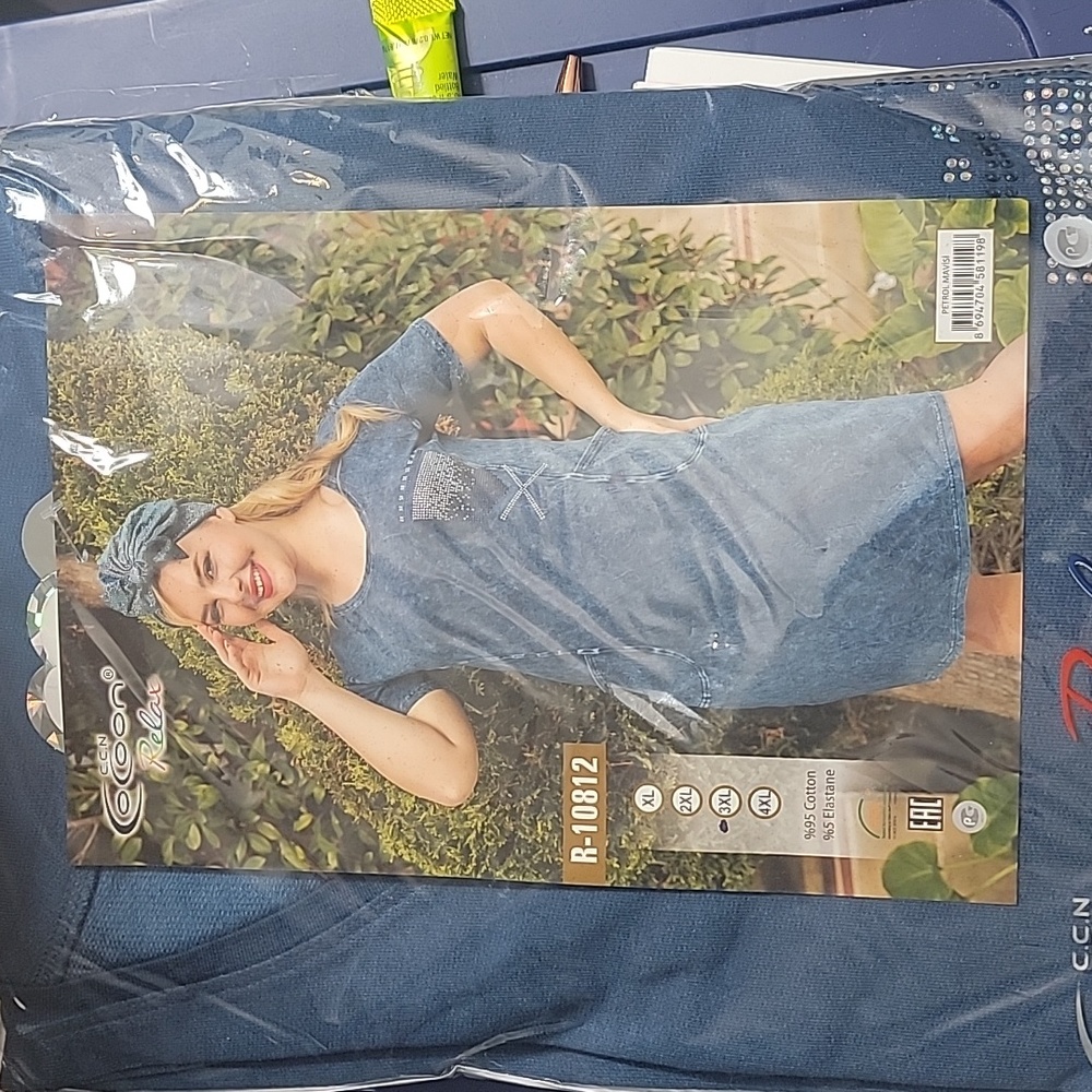 95% cotton dress